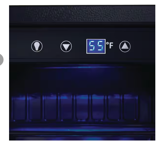 Vissani 23.4 in. 50 Bottle, 154 Can, Wine and Beverage Cooler with Stainless Steel Door 25137SD733 - HVBC58ST - Scratch & Dent (Major)