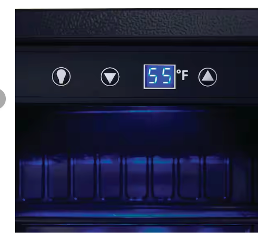 Pictures of Vissani 23.4 in. 50 Bottle, 154 Can, Wine and Beverage Cooler with Stainless Steel Door 25135SD599 - HVBC58ST - Scratch & Dent (Moderate) - Neu Appliance Outlet - Discount Appliance Outlet in Austin, Tx