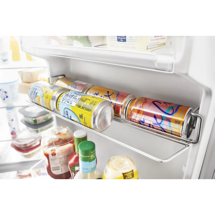 Whirlpool 21.4 cu. ft. Side by Side Refrigerator in Black WRS321SDHB -Scratch & Dent (Major)