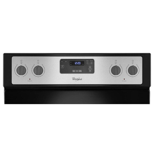 Pictures of Whirlpool 4.8 cu. ft. Electric Range in Stainless Steel 1CR02107 - WFE320M0ES - Certified Refurbished - Neu Appliance Outlet - Discount Appliance Outlet in Austin, Tx