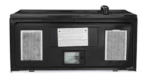 Vissani 1.7 cu. ft. 1000-Watt Over the Range Microwave in Black HVO170B - Open Box