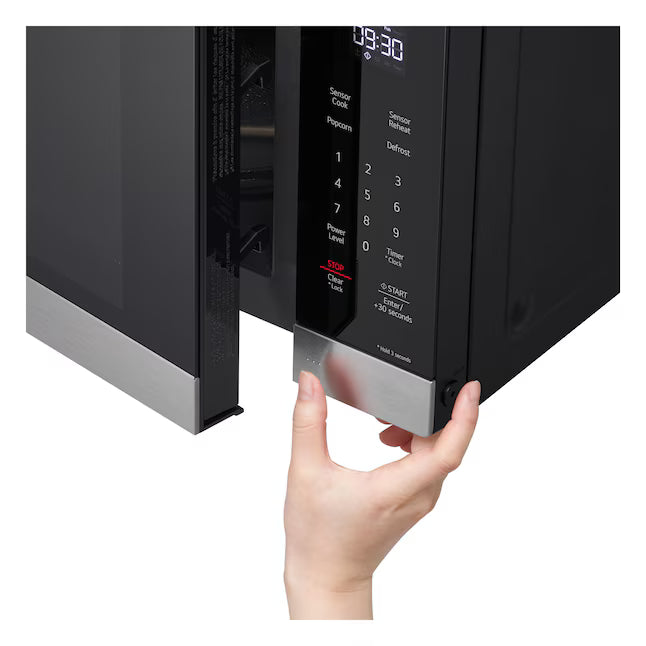 LG 1.5 cu. ft. NeoChef™ Countertop Microwave with Smart Inverter and Sensor Cooking 251316SD1198 - MSER1590S - Scratch & Dent (Minor)