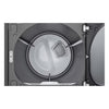 LG 7.3 cu. ft. Ultra Large High Efficiency Electric Dryer in Monochrome Grey 24SD13 - DLE6100M - Scratch & Dent (Minor)