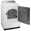 Samsung White Top Load 5.0 Cu. Ft. Washer with Super Speed WA50R5400AW - Certified Refurbished and Samsung White Electric 7.4 Cu. Ft. Dryer with Sensor Dry 16035 - DVE50R5200W - Certified Refurbished