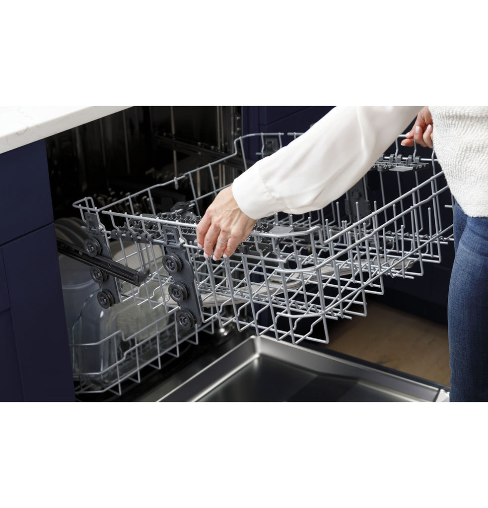 Pictures of GE Top Control Built-In Plastic Tub Dishwasher with Sanitize Cycle and 52 dBA in Stainless Steel 25137SD719 - GDT550PYRFS - Scratch & Dent (Major) - Neu Appliance Outlet - Discount Appliance Outlet in Austin, Tx