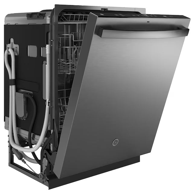 GE® Fingerprint Resistant Stainless Steel ENERGY STAR® Top Control with Stainless Steel Interior Dishwasher with Sanitize Cycle 05121SD88 - GDT670SYVFS  - Scratch & Dent (Minor)