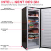Pictures of Frigidaire 6.5-cu ft Garage Ready Upright Freezer in Stainless Steel - S170 - EFRF698 - Open Box - Neu Appliance Outlet - Discount Appliance Outlet in Austin, Tx
