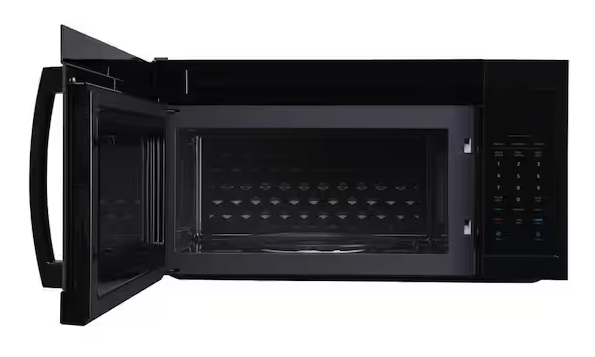 Vissani 1.7 cu. ft. 1000-Watt Over the Range Microwave in Black 251316SD1176 - HV0170B - New in Box