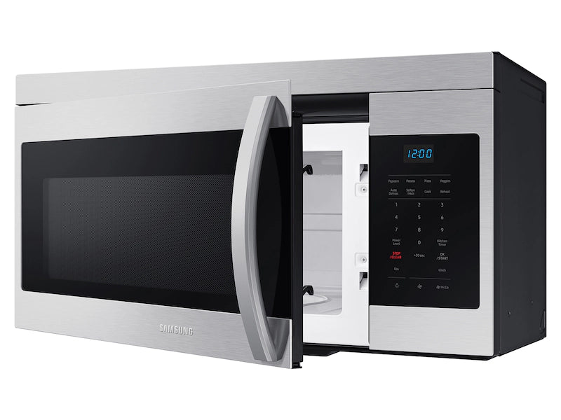 Samsung Over-the-Range Microwave in Stainless Steel with Auto Cook ME16A4021AS - Scratch & Dent (Minor)