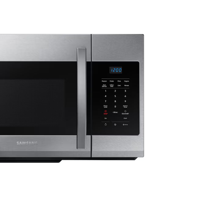 Samsung 30 inch 1.7 cu. ft. Over-the-Range Microwave in Fingerprint Resistant Stainless Steel 251316SD1171 - ME17R7021ES - New in Box