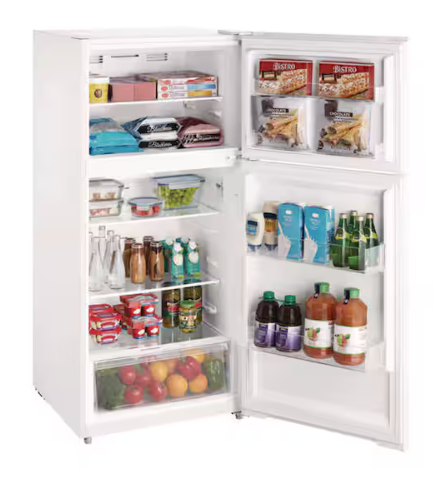 Pictures of Vissani 14.2 cu. ft. Top Freezer Refrigerator in White, Garage Ready 25CR224 -MDTF14WH5 - Scratch & Dent (Minor) - Neu Appliance Outlet - Discount Appliance Outlet in Austin, Tx