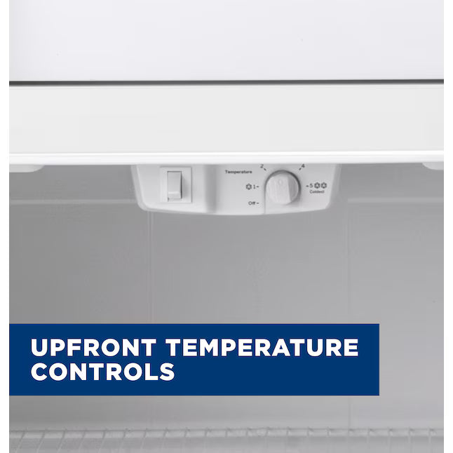 GE® 16.6 Cu. Ft. Top-Freezer Refrigerator in White 25139SD772 - GTS17DTNRWW - Scratch & Dent (Major)