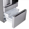 Pictures of LG 29 cu. ft. Smart InstaView® Door-in-Door® Standard-Depth MAX™ 4-Door French Door Refrigerator with MyColor™ 7SD306 - LF29S8365S - Scratch & Dent (Major) - Neu Appliance Outlet - Discount Appliance Outlet in Austin, Tx
