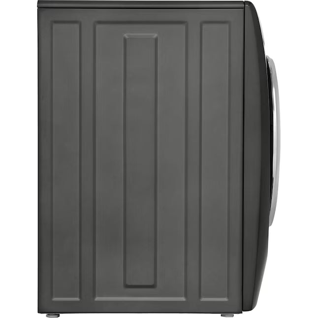Electrolux Titanium Front Load 600 Series 4.5 Cu. Ft. Washer with Smartboost ELFW7637AT - Scratch & Dent (Minor) and Electrolux 8 cu. ft. vented Front Load Stackable 600 Series Electric Dryer in Titanium with LuxCare Dry 16245 - ELFE7637AT - Open Box