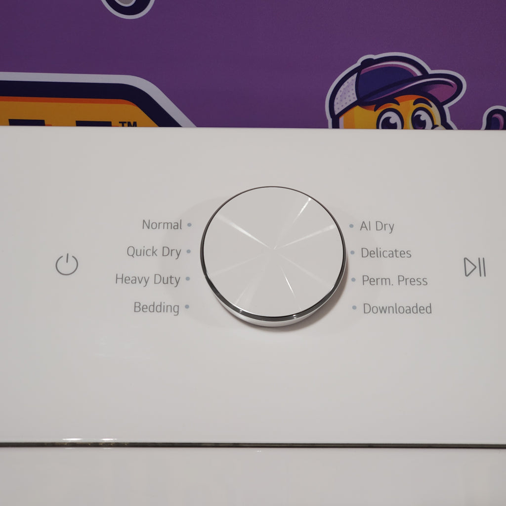 Pictures of LG 7.3 cu. ft. Ultra Large Capacity Rear Control Electric Dryer with AI Sensing and ThinQ® Smart Features 6SD37 - DLE8200W - Open Box - Neu Appliance Outlet - Discount Appliance Outlet in Austin, Tx