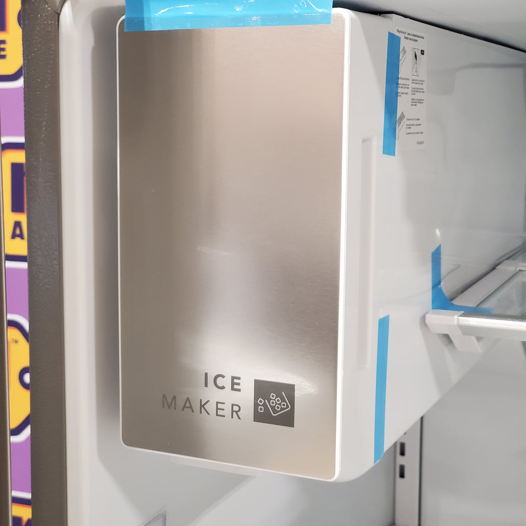 Frigidaire 27.8-cu ft ENERGY STAR French Door Refrigerator with Dual Ice Maker in Fingerprint Resistant Stainless Steel 20SD094 - GRFS2853AF - Scratch & Dent (Major)