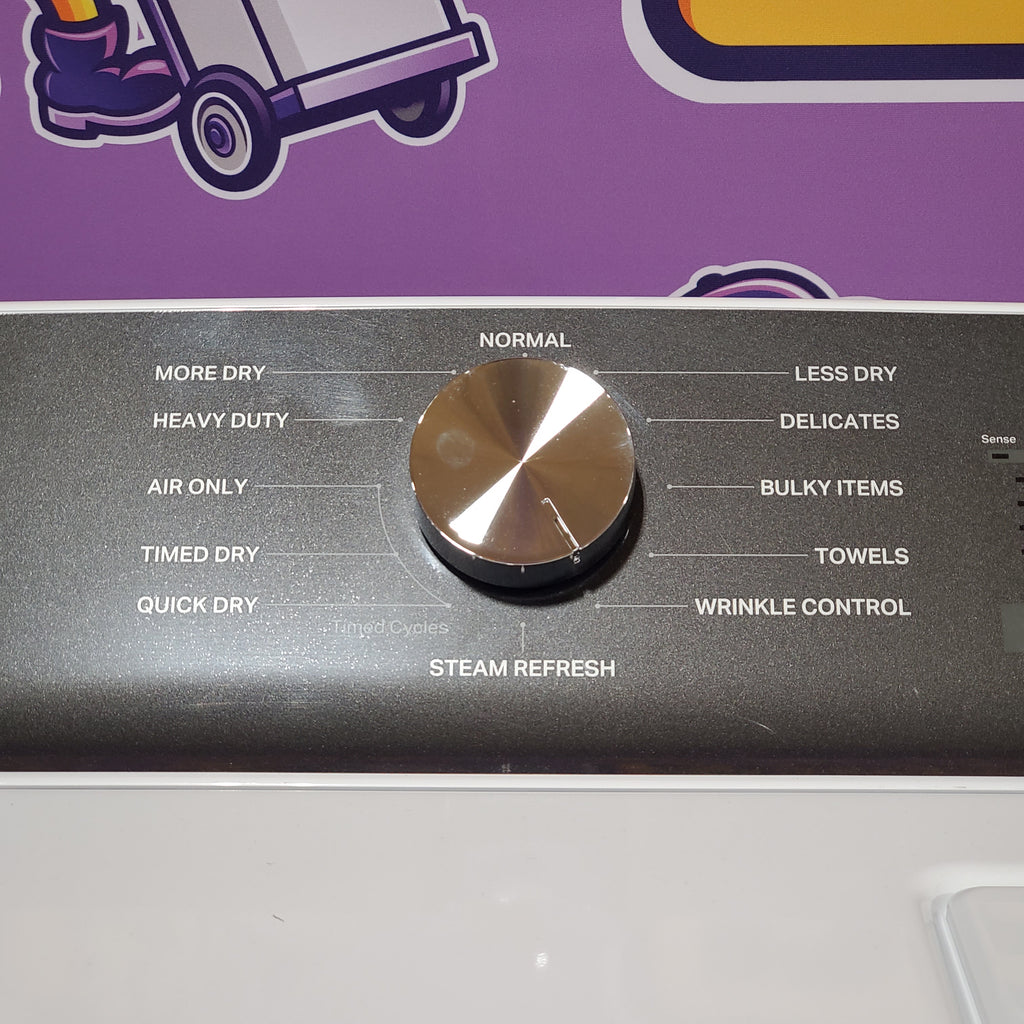 Pictures of Whirlpool® 7.0 Cu. Ft. Electric Dryer with Moisture Sensor and Steam Refresh Cycle 6SD79 - WED6150PW - Open Box - Neu Appliance Outlet - Discount Appliance Outlet in Austin, Tx