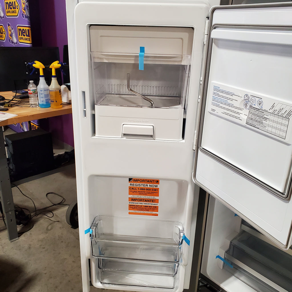 Whirlpool French Door Refrigerator in Fingerprint Resistant Stainless Finish with In-Door Water and Ice Maker - 30 cu. ft. 24SD50 - WRFF3536SZ - Scratch & Dent (Minor)