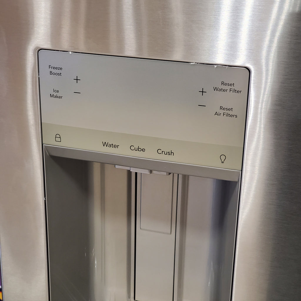 Frigidaire 27.8 cu. ft. 3 Door French Door Refrigerator with Exterior Water and Ice Dispenser 3SD436 - FRFS2823AS - Scratch & Dent (Minor)