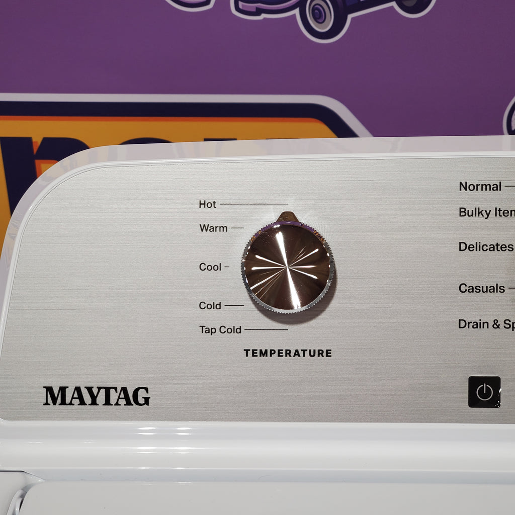 Maytag Top Load 4.5 Cu. Ft. Washer with Deep Fill in White 3SD901 - MVW4505MW - Open Box