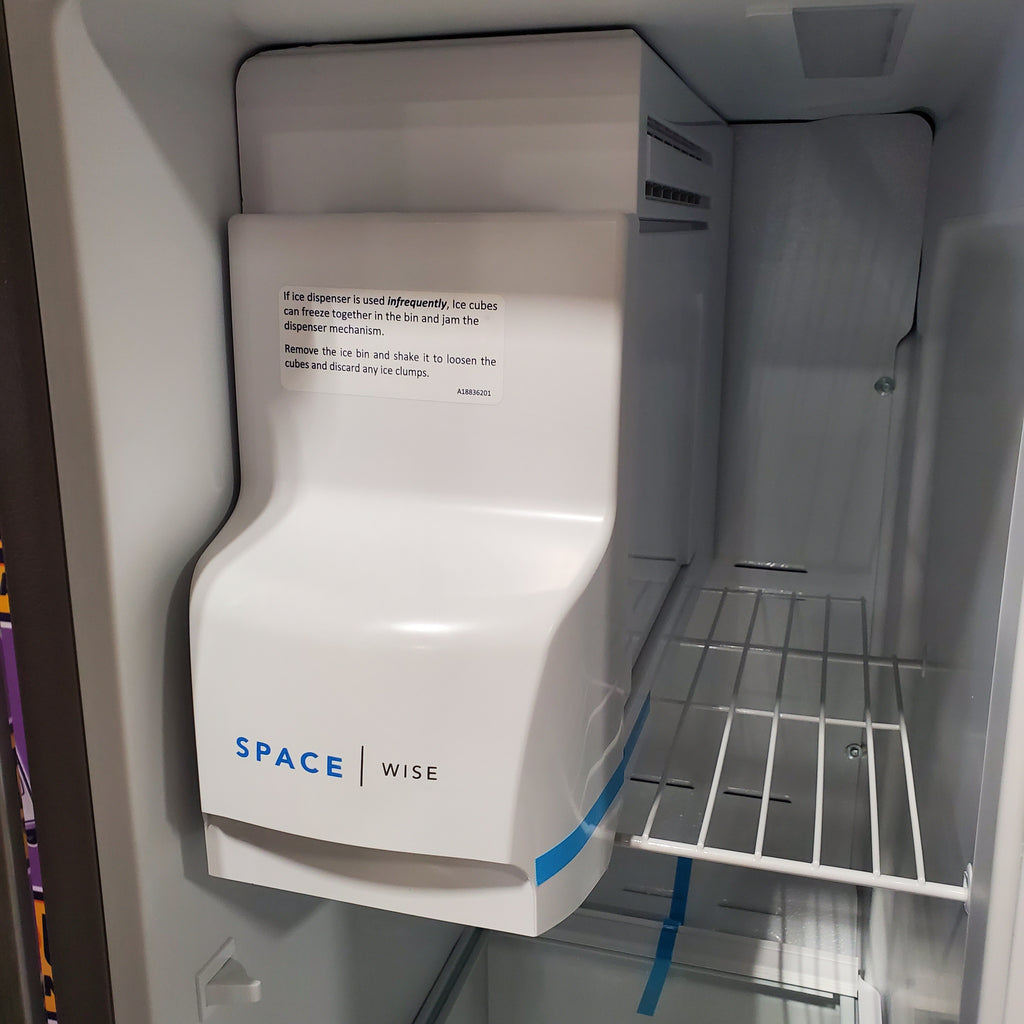 Frigidaire 22 Cu. Ft. Counter-Depth Side-by-Side Refrigerator in Stainless Steel 3SD1093 - FRSC2333AS - Scratch & Dent (Minor)