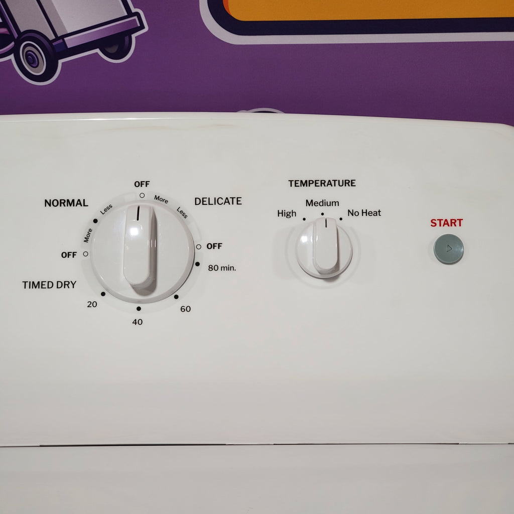 Pictures of Hotpoint® 4.0 cu. ft. Capacity Washer with Cold Plus and Water Level Control HTW265ASWWW - Scratch & Dent (Moderate) and Hotpoint® 6.2 cu. ft. vented Electric Dryer with Auto Dry 16102 - HTX26EASWWW - Scratch & Dent (Moderate) - Neu Appliance Outlet - Discount Appliance Outlet in Austin, Tx