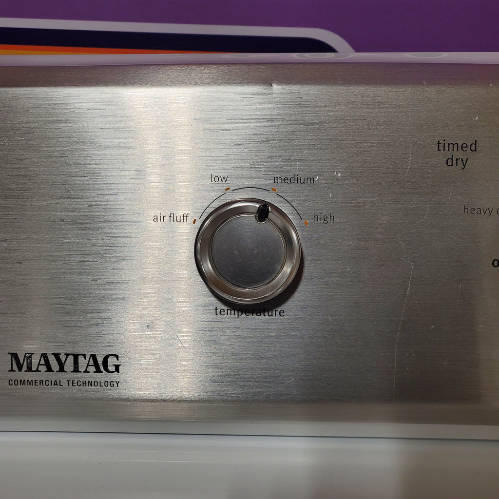 Pictures of Maytag Large Capacity Top Load Dryer with Wrinkle Control – 7.0 cu. ft. 05CR61 - MEDC465HW - Certified Refurbished - Neu Appliance Outlet - Discount Appliance Outlet in Austin, Tx