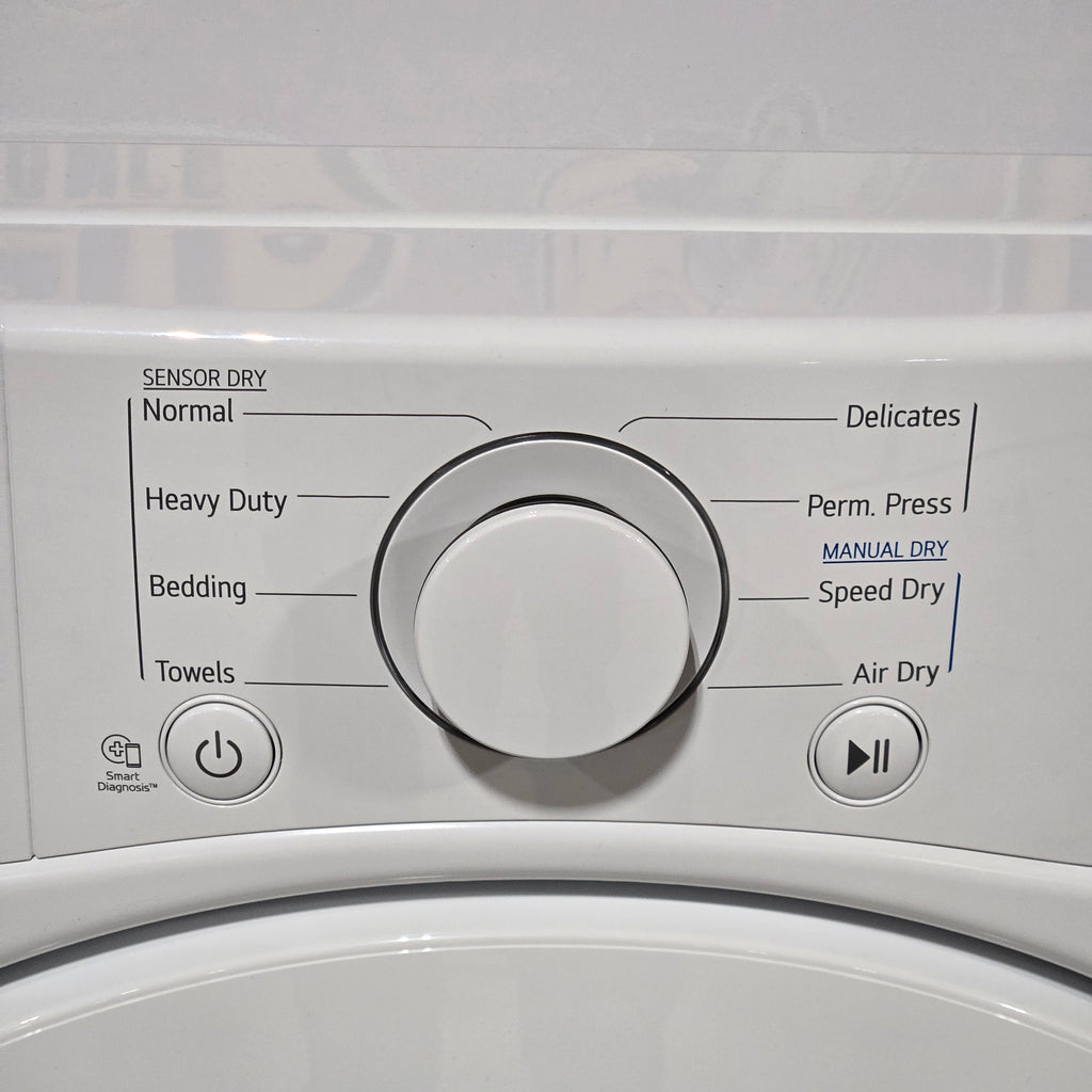 Pictures of LG Ultra Large Capacity Front Load 4.5 Cu. Ft. Washer in White with ColdWash Technology WM3400CW - New in Box and LG 7.4 cu. ft. Large Capacity Electric Dryer in White 16258 - DLE3400W - Open Box - Neu Appliance Outlet - Discount Appliance Outlet in Austin, Tx