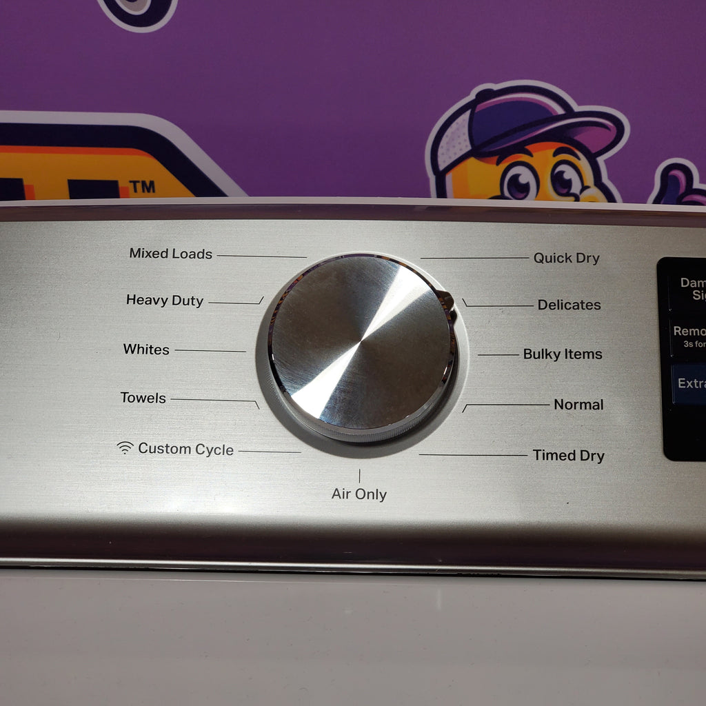 Pictures of Maytag 7.4 Cu. Ft. Top Load Electric Dryer with Extra Power and Advanced Moisture Sensing 22SD011 - MED6205RW - Scratch & Dent (Minor) - Neu Appliance Outlet - Discount Appliance Outlet in Austin, Tx