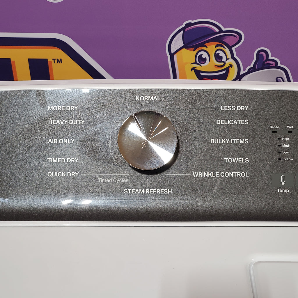 5.2–5.3 Cu. Ft. Whirlpool® Top Load Washer in White with Removable Agitator WTW6157PW - Open Box and 7.0 Cu. Ft. Whirlpool® Top Load Electric Dryer in White with Moisture Sensor 16079 - WED6150PW - Scratch & Dent (Minor)