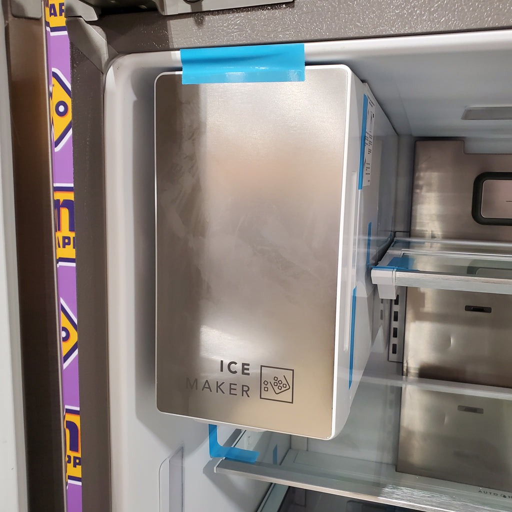 Pictures of Frigidaire Counter-Depth Professional ENERGY STAR 22.6 Cu. Ft. French Door with CrispSeal® Plus Crispers with Auto Humidity 4SD447 - PRFC2383AF - Scratch & Dent (Moderate) - Neu Appliance Outlet - Discount Appliance Outlet in Austin, Tx