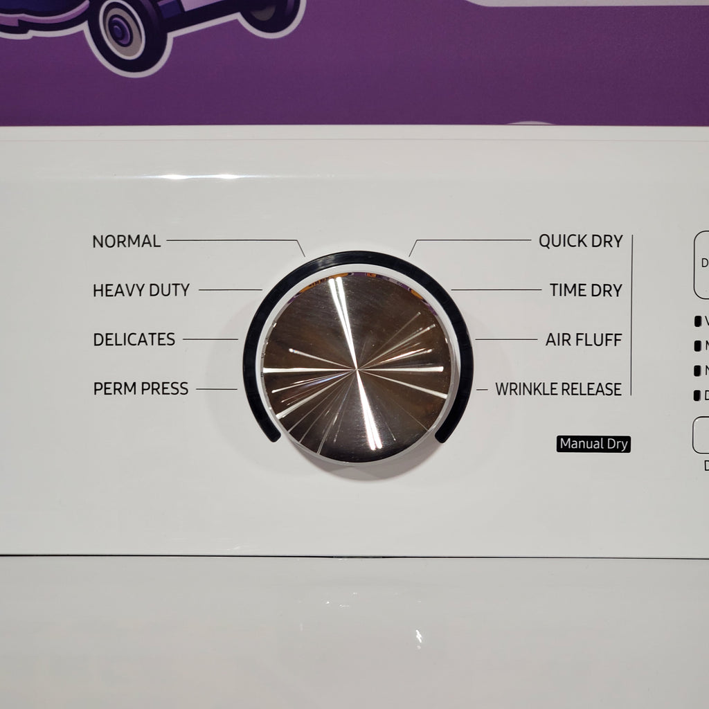 Pictures of Samsung 7.2 cu. ft. Electric Dryer with Sensor Dry in White 6SD62 - DVE45T3200W - Open Box - Neu Appliance Outlet - Discount Appliance Outlet in Austin, Tx