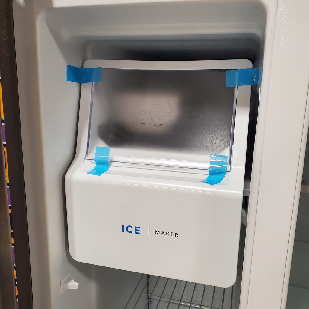 Pictures of Frigidaire 33" Wide 22.3 cu. ft. ENERGY STAR Side by Side Refrigerator Stainless Steel with Exterior Water and Ice Dispenser 22SD024 - FRSS2323AS - Open Box - Neu Appliance Outlet - Discount Appliance Outlet in Austin, Tx