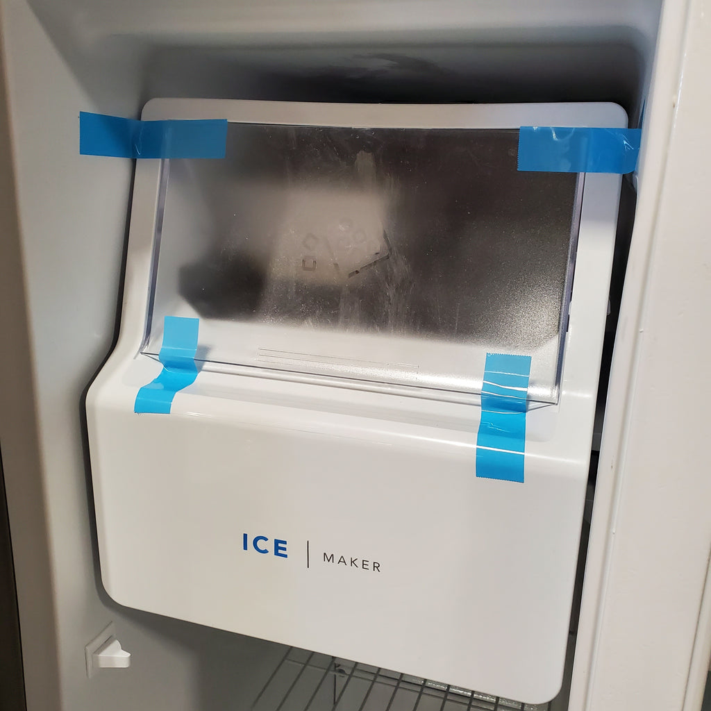 Frigidaire 25.6-cu ft ENERGY STAR Side-by-Side Refrigerator with Ice Maker in Fingerprint Resistant Stainless Steel 24SD49 - FRSS26L3AF - Scratch & Dent (Minor)