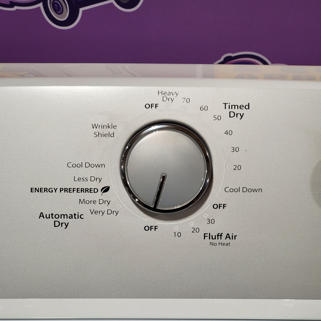 Pictures of Whirlpool White Electric Extra Large 7.0 Cu. Ft. Dryer with Wrinkle Shield 6SD71 - WED4815EW - Open Box - Neu Appliance Outlet - Discount Appliance Outlet in Austin, Tx