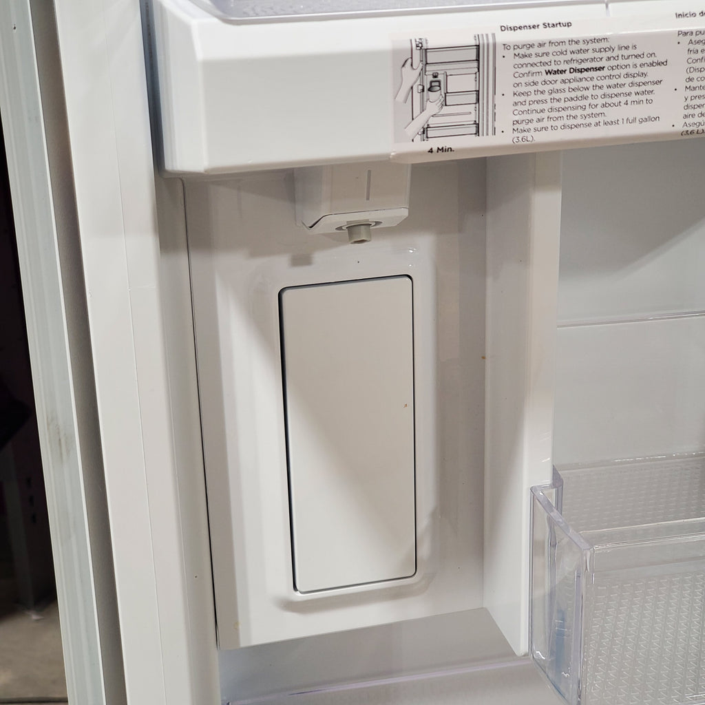 Pictures of Frigidaire 29 Cu. Ft. Standard-Depth French Door Refrigerator in Stainless Steel 3SD1067 - FRFN2813AF - Scratch & Dent (Moderate) - Neu Appliance Outlet - Discount Appliance Outlet in Austin, Tx