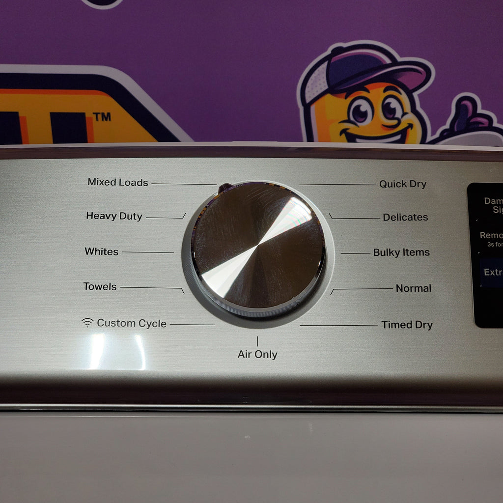 Whirlpool® Top Load 4.7 Cu. Ft. Washer with 2-in-1 Removable Agitator in White WTW5057LW - Certified Refurbished and Whirlpool® 7.0 Cu. Ft. Electric Dryer with Moisture Sensor and Steam Refresh Cycle 16147 -  WED6150PW - Scratch & Dent (Minor)