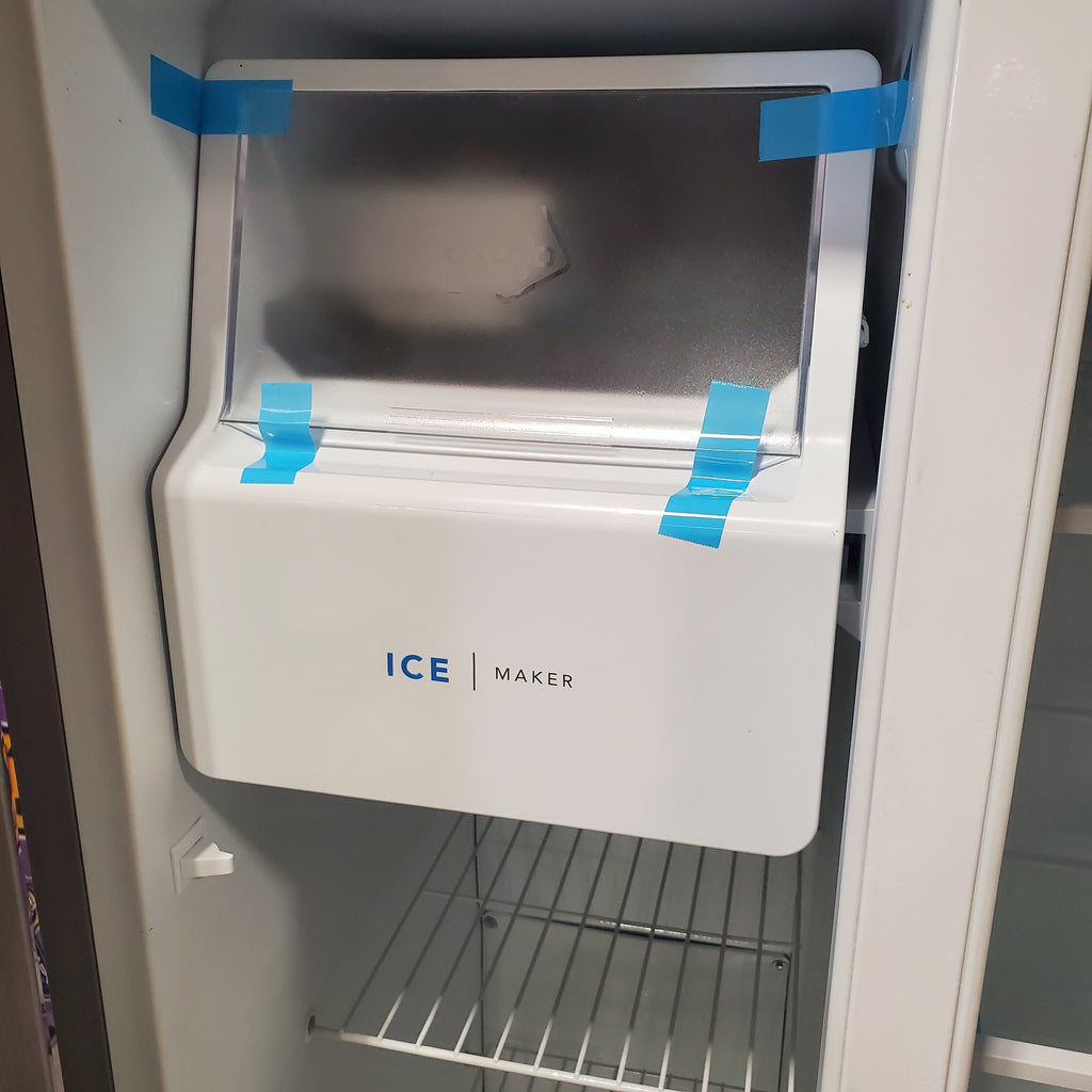 Frigidaire 25.6 cu. ft. ENERGY STAR Side by Side Refrigerator with Exterior Water and Ice Dispenser in Stainless Steel 3SD940 - FRSS2623AS - Scratch & Dent (Minor)