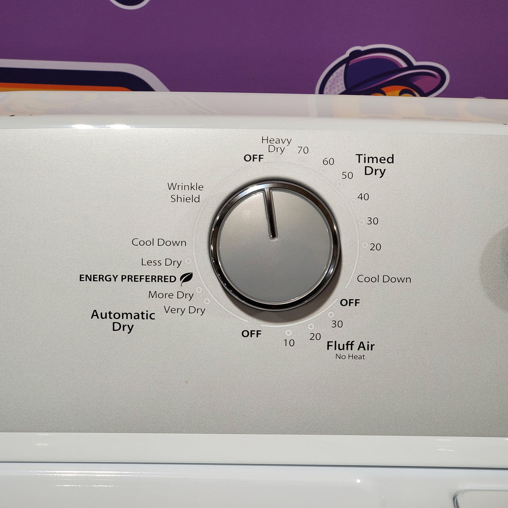 Pictures of Whirlpool Top Load 3.5 Cu. Ft. Washer with Deep Water Wash Option WTW4816FW - Scratch & Dent (Minor) and Whirlpool Vented 7.0 Cu. Ft. Electric Dryer 16130 - WED4815EW - Scratch & Dent (Minor) - Neu Appliance Outlet - Discount Appliance Outlet in Austin, Tx