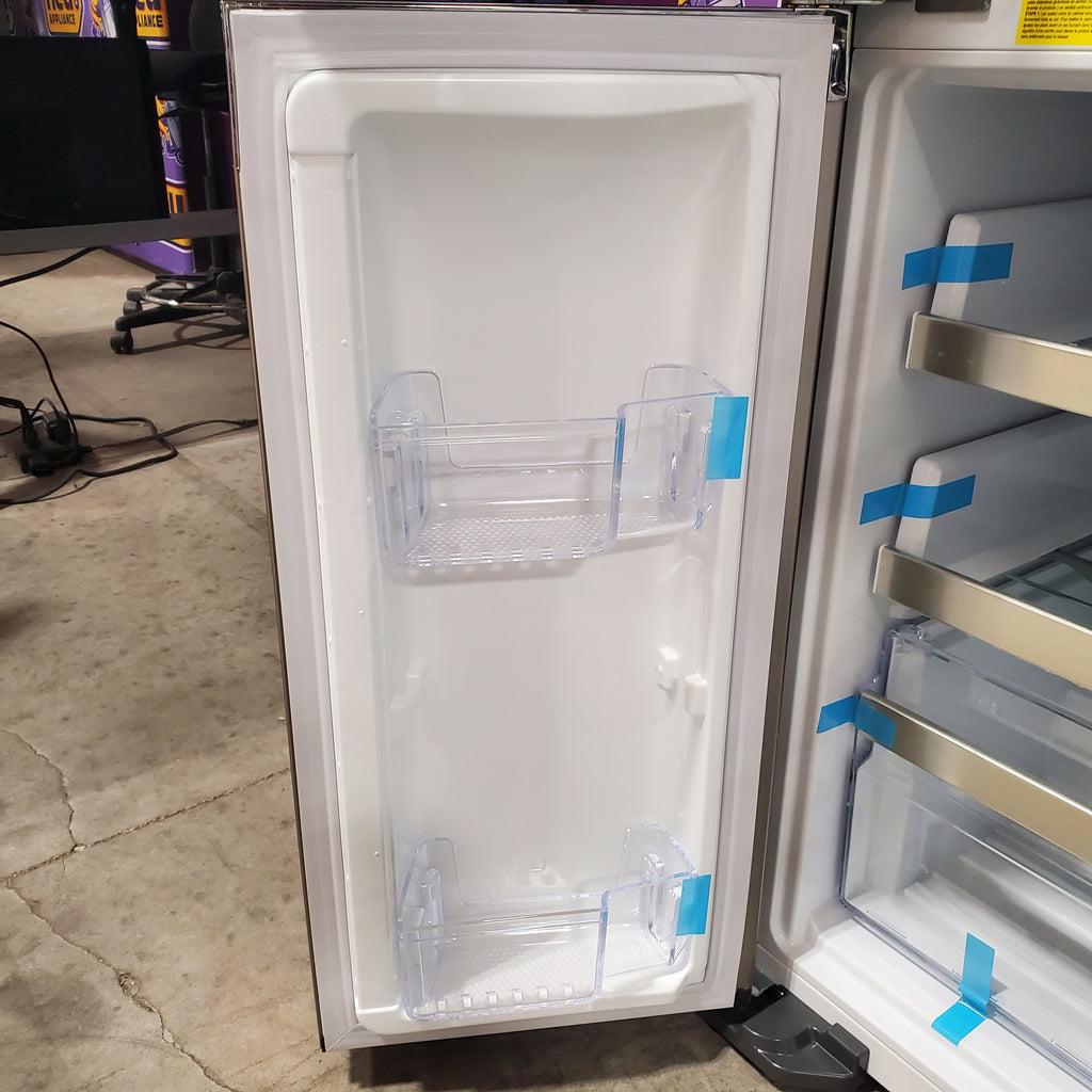 Frigidaire Gallery 22 Cu. Ft. Counter-Depth 4-Door Energy Star Certified Refrigerator in Smudge-Proof Stainless Steel 3SD1003 - GRQC2255BF - Scratch & Dent (Minor)