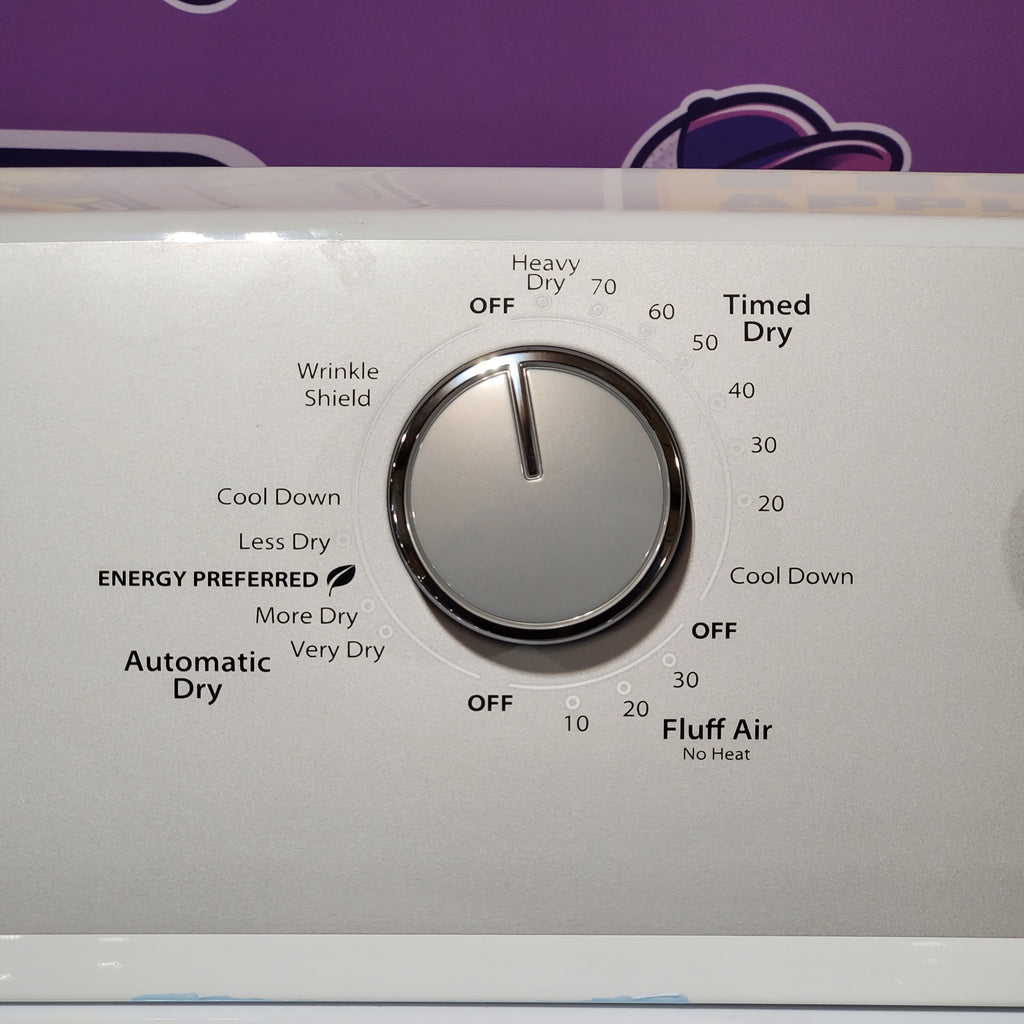 Pictures of Whirlpool White Electric Extra Large 7.0 Cu. Ft. Dryer with Wrinkle Shield 6SD61 - WED4815EW - Open Box - Neu Appliance Outlet - Discount Appliance Outlet in Austin, Tx