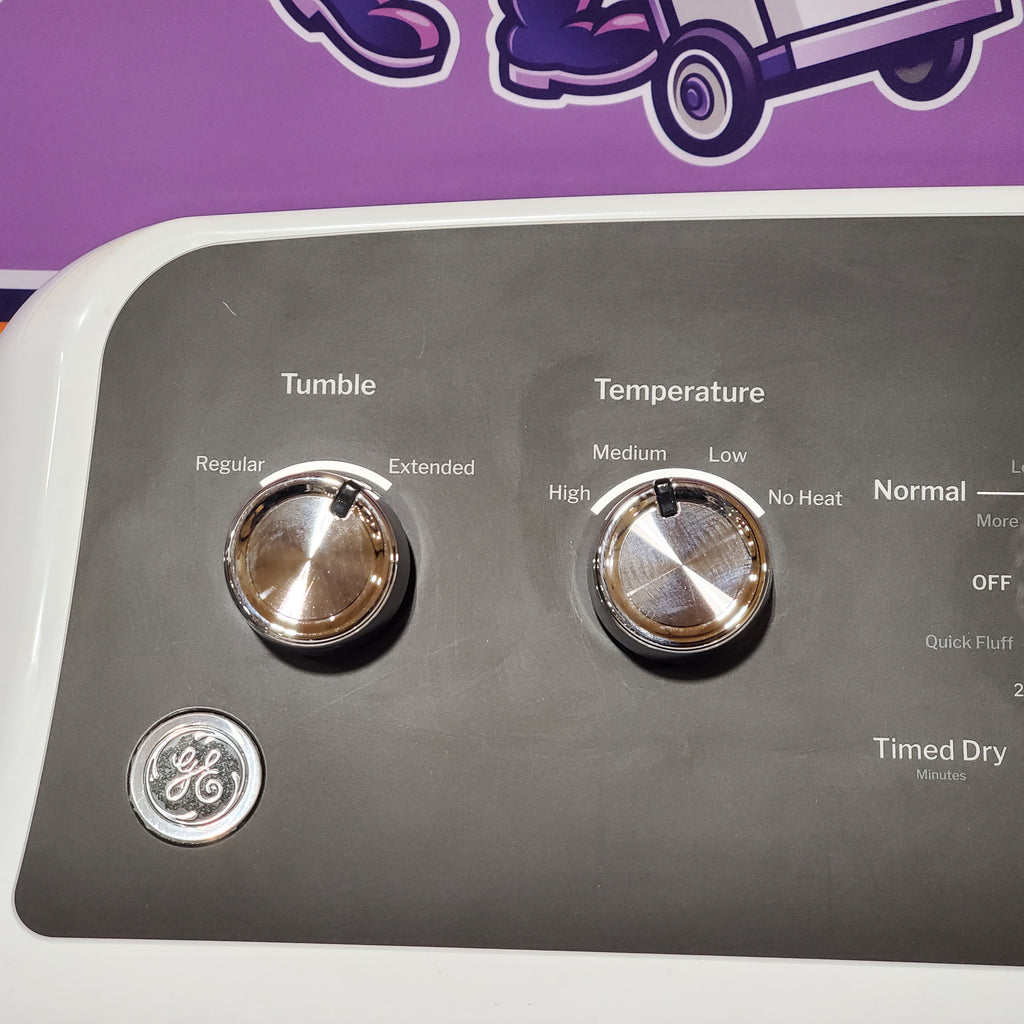 Pictures of GE 7.2 cu. ft. Capacity Electric Dryer with Up To 120 ft. Venting and Extended Tumble 6SD48 - GTD48EASWWB - Scratch & Dent (Minor) - Neu Appliance Outlet - Discount Appliance Outlet in Austin, Tx