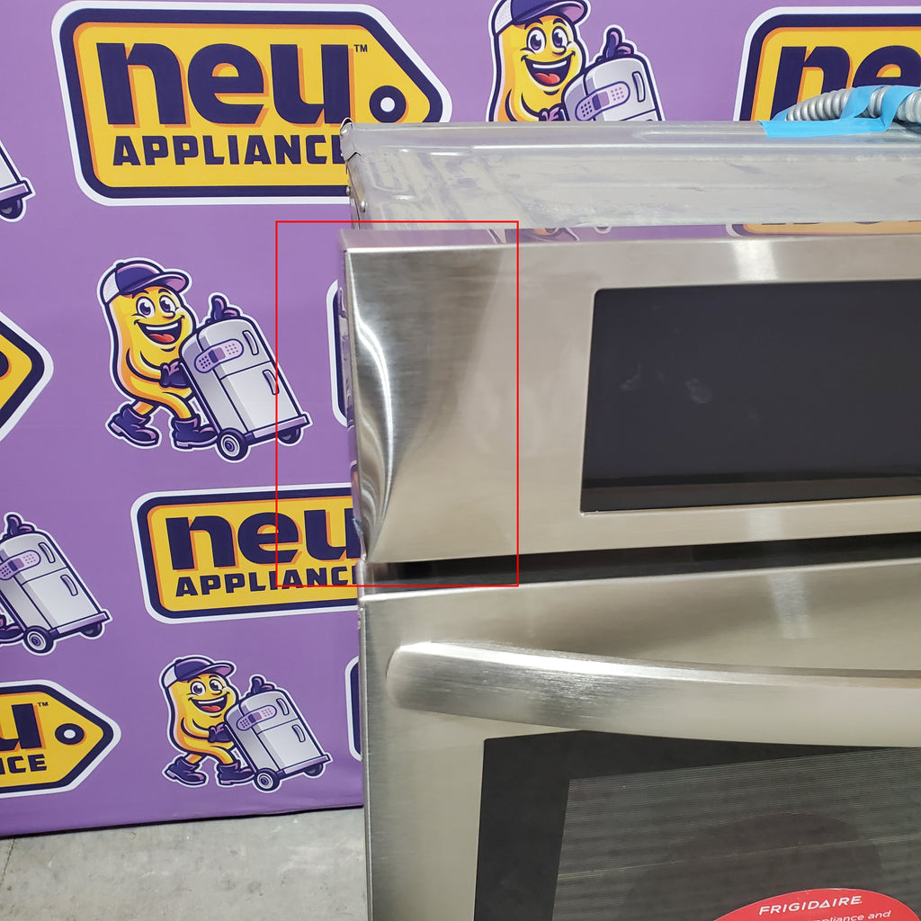 Pictures of Frigidaire Electric 30 Inch Wall Oven with Convection Bake, Self Clean, and Keep Warm Setting 17SD90 - FCWD3027AS - Scratch & Dent (Moderate) - Neu Appliance Outlet - Discount Appliance Outlet in Austin, Tx