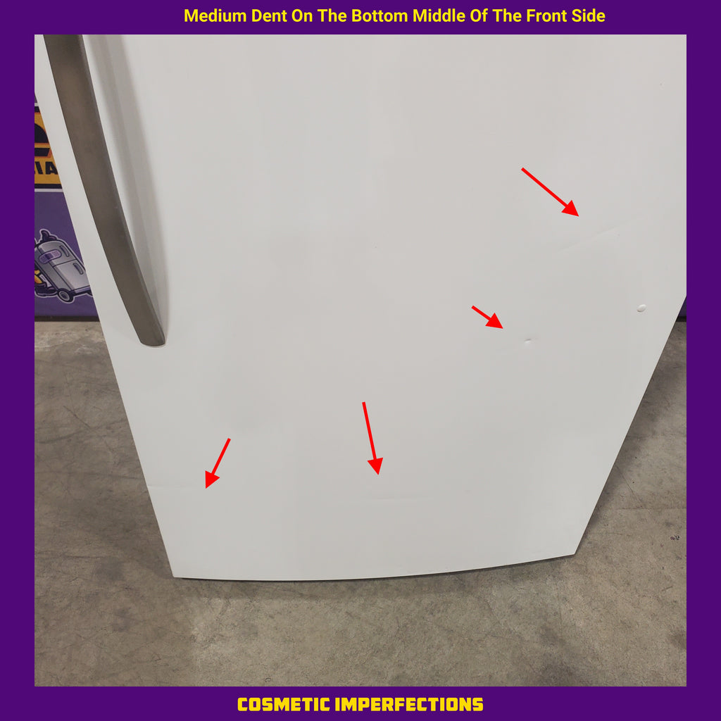 Pictures of Frigidaire 20 Cu. Ft. ENERGY STAR Garage Ready White Upright Freezer with EvenTemp™ Cooling System 20SD109 - FFUE2024AW - Scratch & Dent (Minor) - Neu Appliance Outlet - Discount Appliance Outlet in Austin, Tx