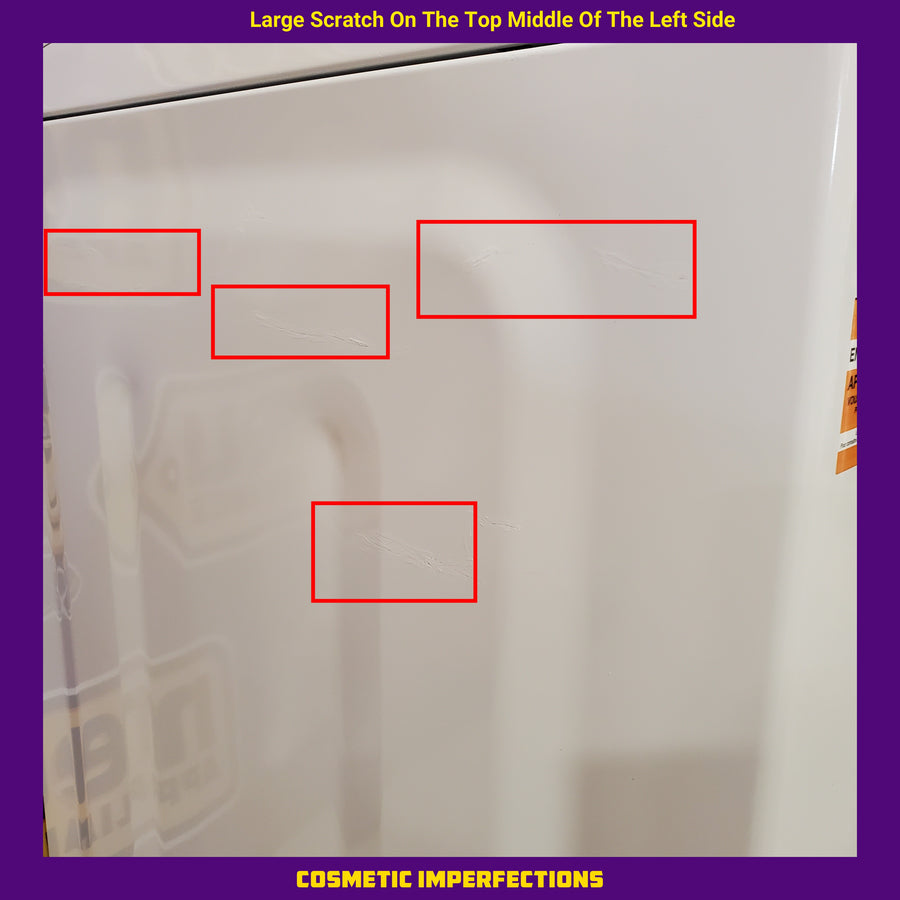 Maytag Top Load 4.5 Cu. Ft. Washer with Extra Power MVW5035MW - Scratch & Dent (Moderate) and Maytag Top Load 7.0 Cu. Ft. Electric Dryer with Wrinkle Prevent Phase 16223 - MED4500MW - Scratch & Dent (Minor)