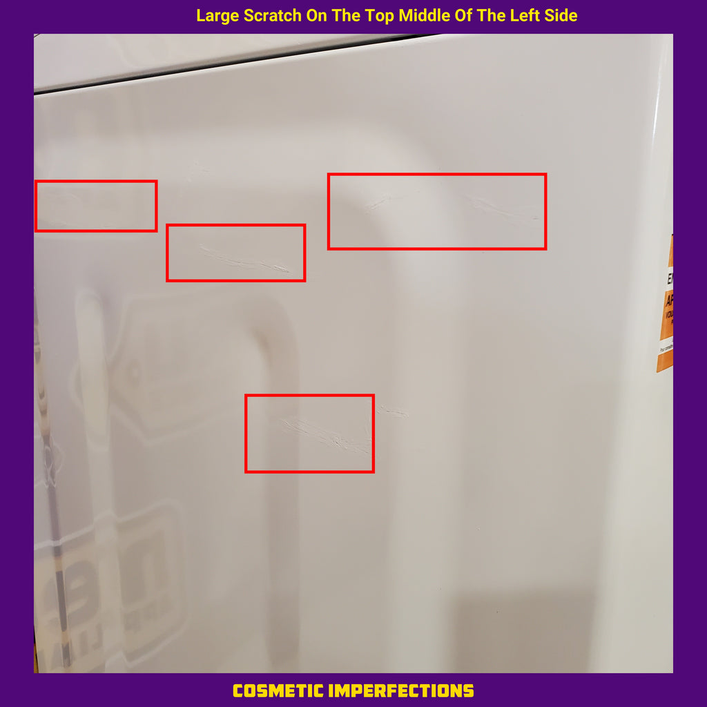 Pictures of Maytag Top Load 4.5 Cu. Ft. Washer with Extra Power MVW5035MW - Scratch & Dent (Moderate) and Maytag Top Load 7.0 Cu. Ft. Electric Dryer with Wrinkle Prevent Phase 16223 - MED4500MW - Scratch & Dent (Minor) - Neu Appliance Outlet - Discount Appliance Outlet in Austin, Tx