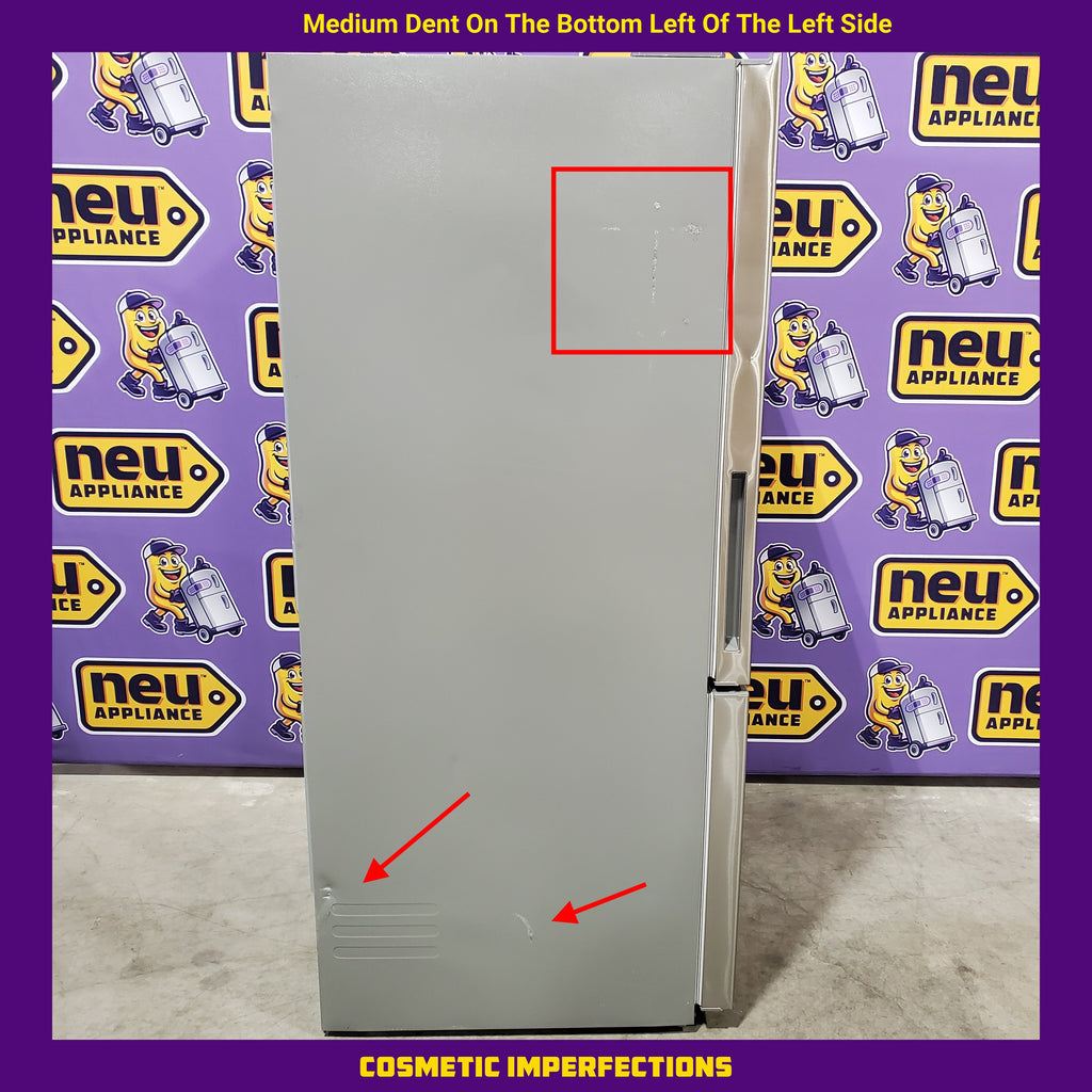 Pictures of Vissani 18.7 cu. ft. Bottom Freezer Refrigerator in Stainless Steel 25136CR631 - MDBF18SS - Certified Refurbished - Neu Appliance Outlet - Discount Appliance Outlet in Austin, Tx