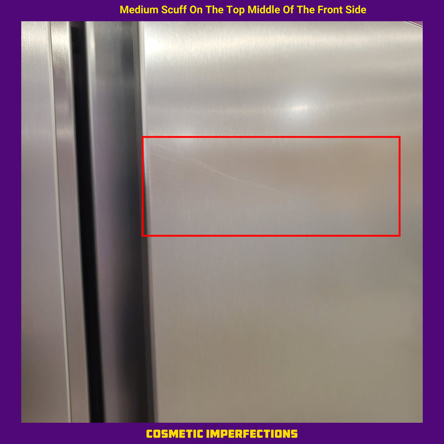 Hisense 29.1 cu. ft. Standard Depth Side by Side Refrigerator Stainless Steel 22133SD188 - HRS290P5FSE - Scratch & Dent (Minor)