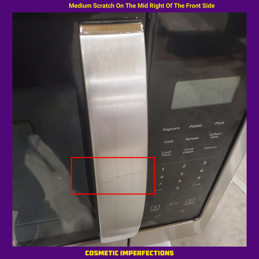 Whirlpool Hood Combination 1.7 Cu. Ft. Microwave with Electronic Touch Controls and Dishwasher Safe Turntable Plate 5SD279 - WMH31017HS - Scratch & Dent (Minor)