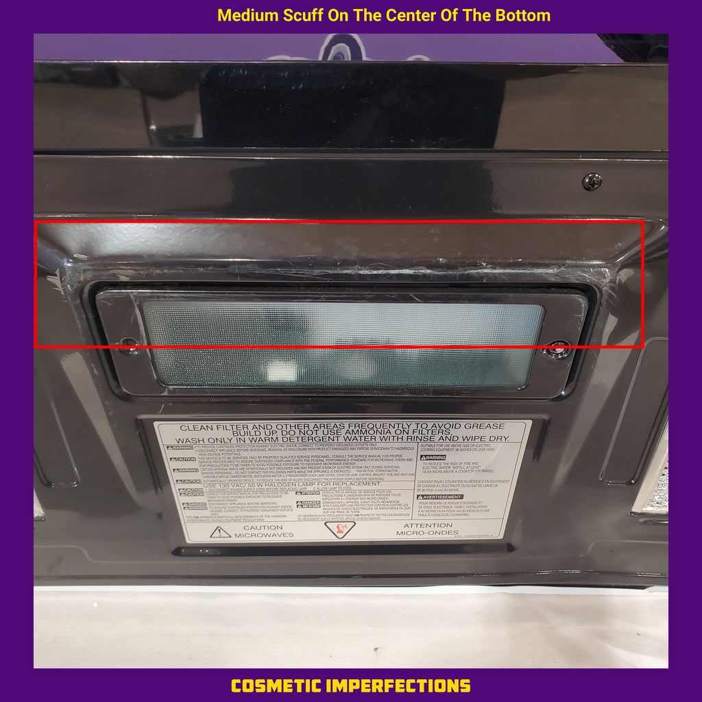 GE® 1.7 Cu. Ft. Over-the-Range Sensor Microwave Oven 5SD286 - JVM6175DKBB - Scratch & Dent (Minor)